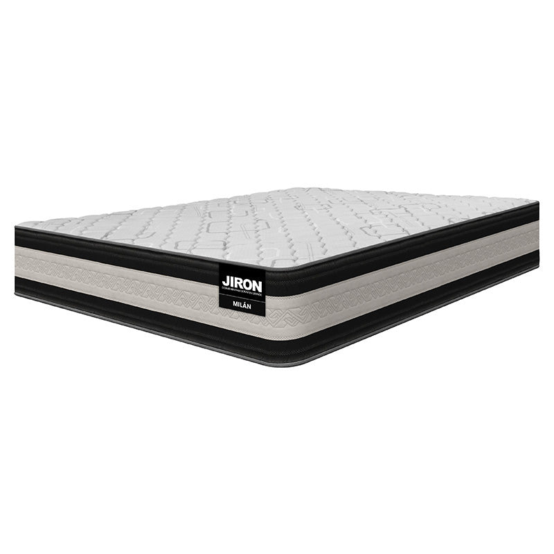 Colchón ortopédico matrimonial Milán confort firme doble pillow Jiron