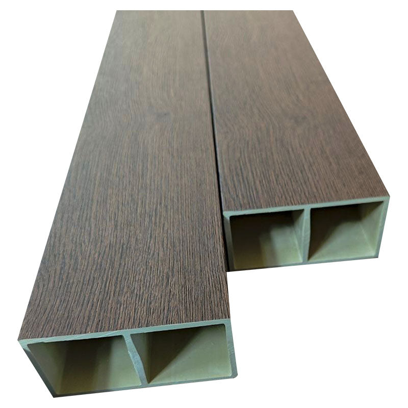 Viga WPC 5 x 10 x 290 cm marrón