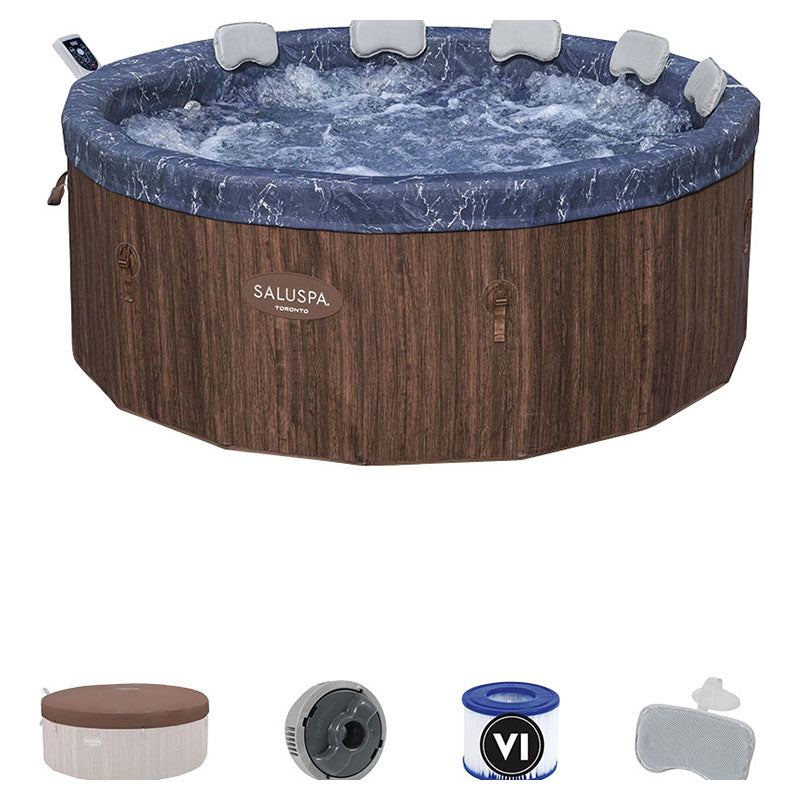 Spa Toronto 7 personas 190 x 190 x 70 cm hidromasaje Bestway