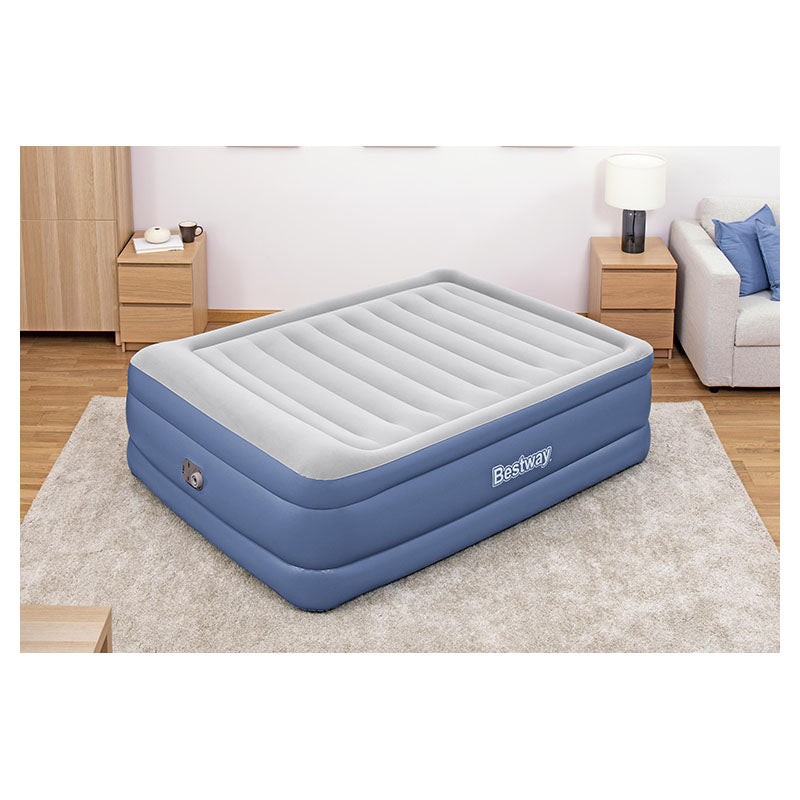 Colchón Queen Tritech air Bestway con inflador incorporado