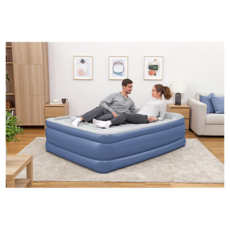 Colchón Queen Tritech air Bestway con inflador incorporado