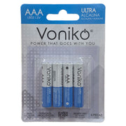 Set 4 baterías AAA Voniko