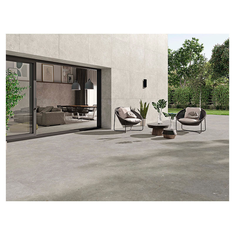 Porcelanato 120 x 120 cm Glamstone gris 1.428 m²