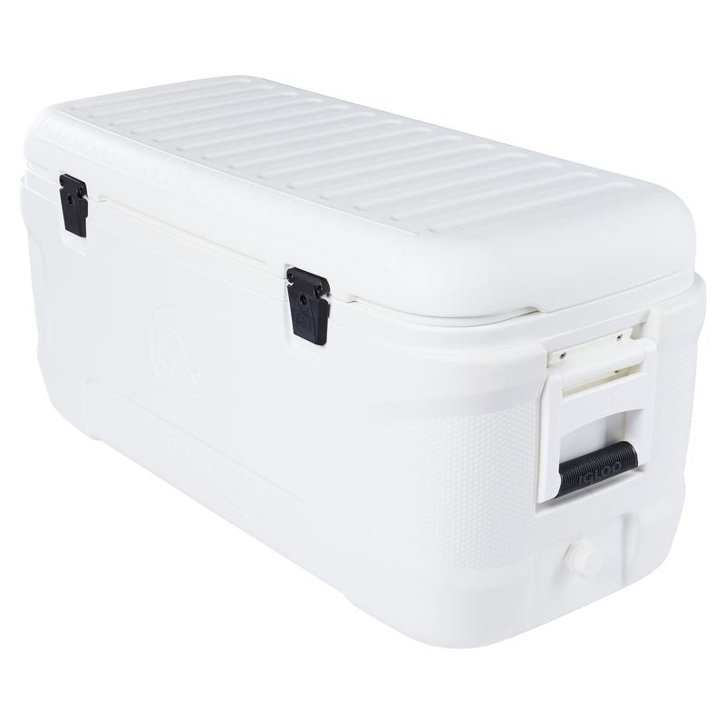 Hielera marina Marine Contour 120 QT 113 litros blanca Igloo