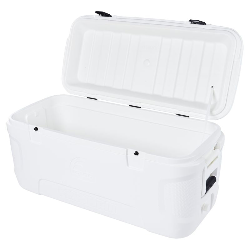 Hielera marina Marine Contour 120 QT 113 litros blanca Igloo