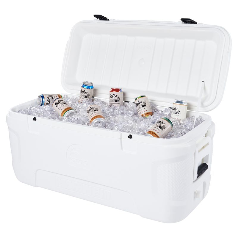 Hielera marina Marine Contour 120 QT 113 litros blanca Igloo