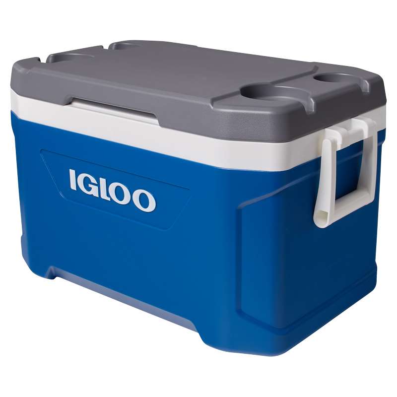Igloo 49-liter blue cooler
