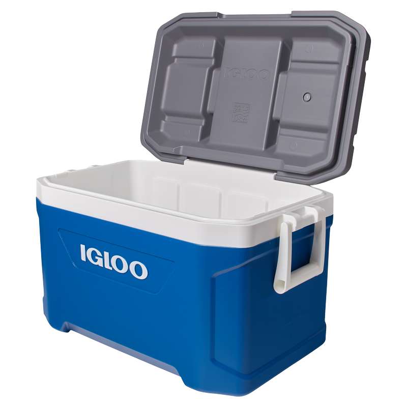 Igloo 49-liter blue cooler