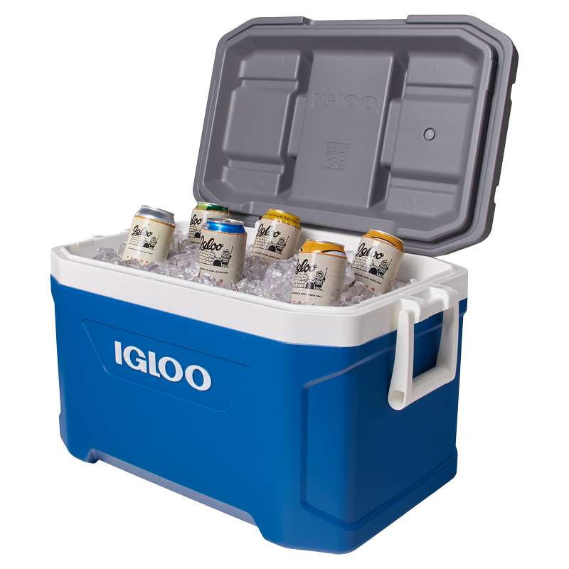 Igloo 49-liter blue cooler