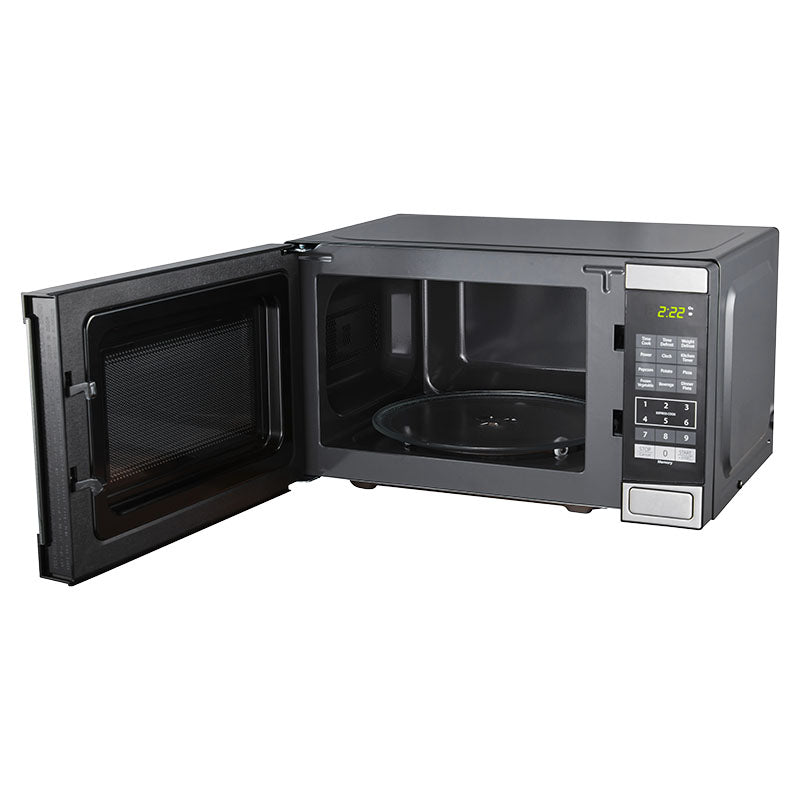 Oster 20-Liter (0.7 cu ft) Gray Microwave Oven with Stainless Steel Digital Panel