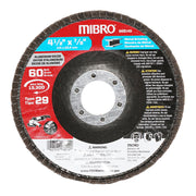 Disco desbaste metal 4 1/2" grano 60 tipo 29 Mibro