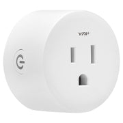 Tomacorriente inteligente sencillo 10 A 125 VAC con botón de encendido VTA+