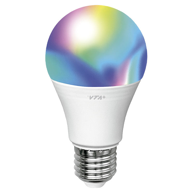Bombillo LED inteligente 9 W E27 A19 RGB VTA+