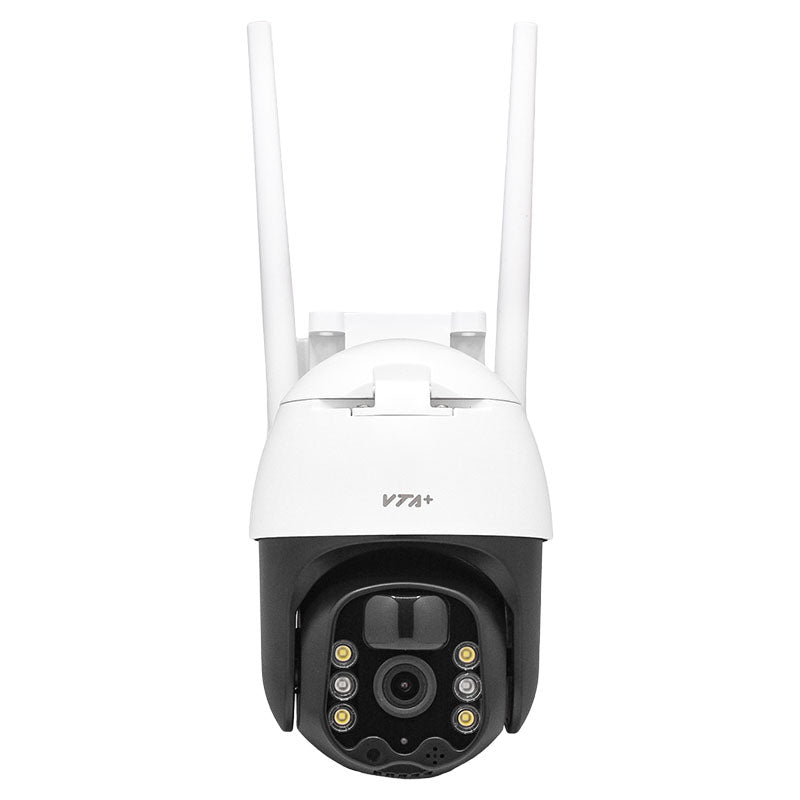 Cámara inteligente para exterior 2K con movimiento incluye panel solar IP66 VTA+