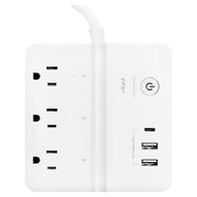 Multitoma inteligente 3 salidas USB-A 1 salidas USB-C VTA+