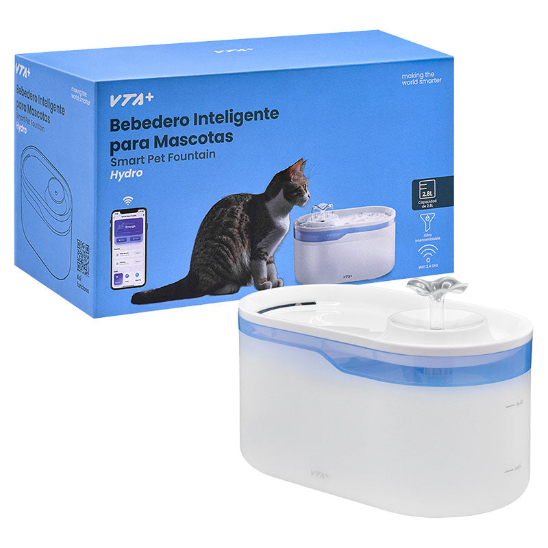 Bebedero inteligente para mascotas Hydro 2.8 L VTA+