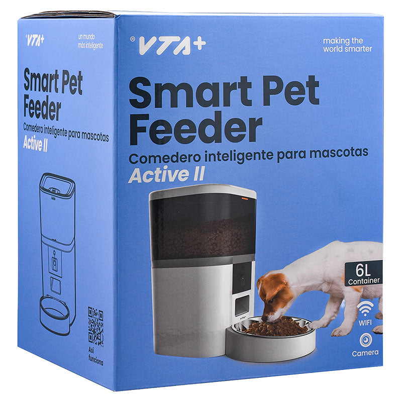 Contenedor de comida inteligente para mascotas 6 L VTA+