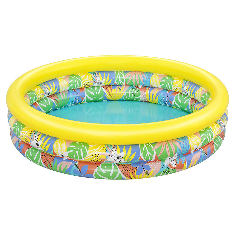 Piscina inflable floral paradise 1680 cm x 38 cm Bestway