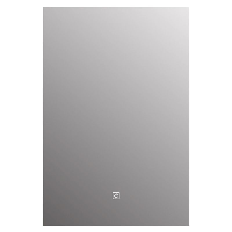 Espejo led rectangular retroiluminado antiempañante sin marco 60 x 90 cm Aqua Nuova