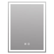 Aqua Nuova Rectangular Frameless LED Anti-Fog Mirror 80 x 60 cm