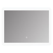 Aqua Nuova 60 x 80 cm Frameless Rectangular LED Fog-Free Mirror