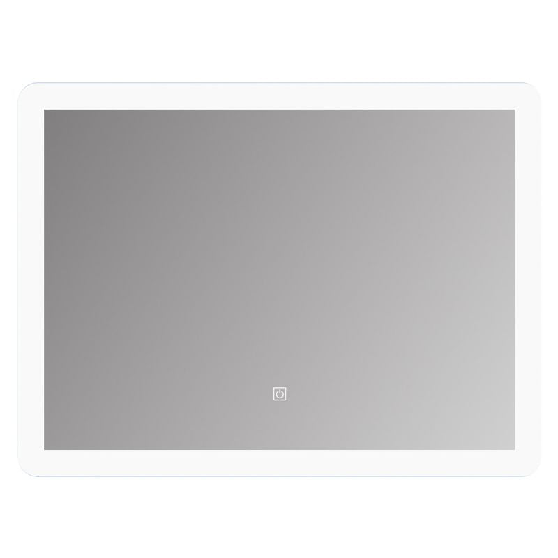 Espejo led rectangular antiempañante sin marco 60 x 80 cm Aqua Nuova
