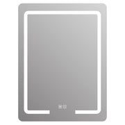 Espejo led rectangular sin marco 80 x 60 cm antienpañante Aqua Nuova