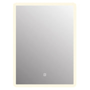 Aqua Nuova 80 x 60 cm Rectangular Frameless Anti-Fog LED Mirror