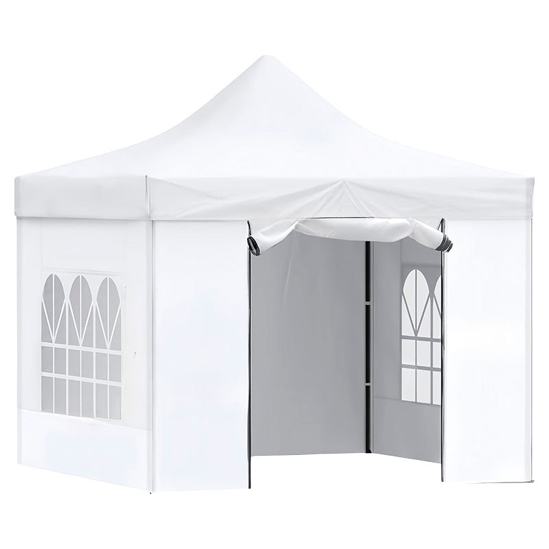 Basic Living 300 x 300 x 315 cm white waterproof square decorative awning