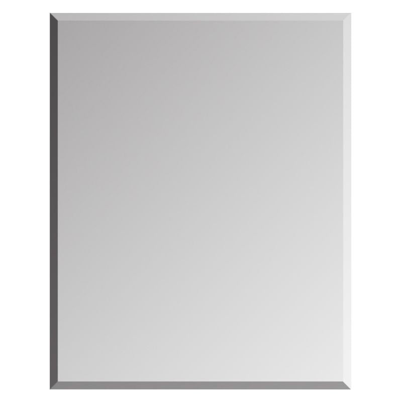 Espejo rectangular pulido sin marco 40 x 50 cm Aqua Nuova
