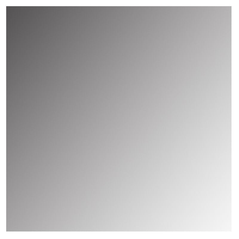 Aqua Nuova 60 x 60 cm Frameless Polished Square Mirror