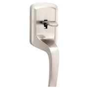 Trigger handle Prague satin nickel brass