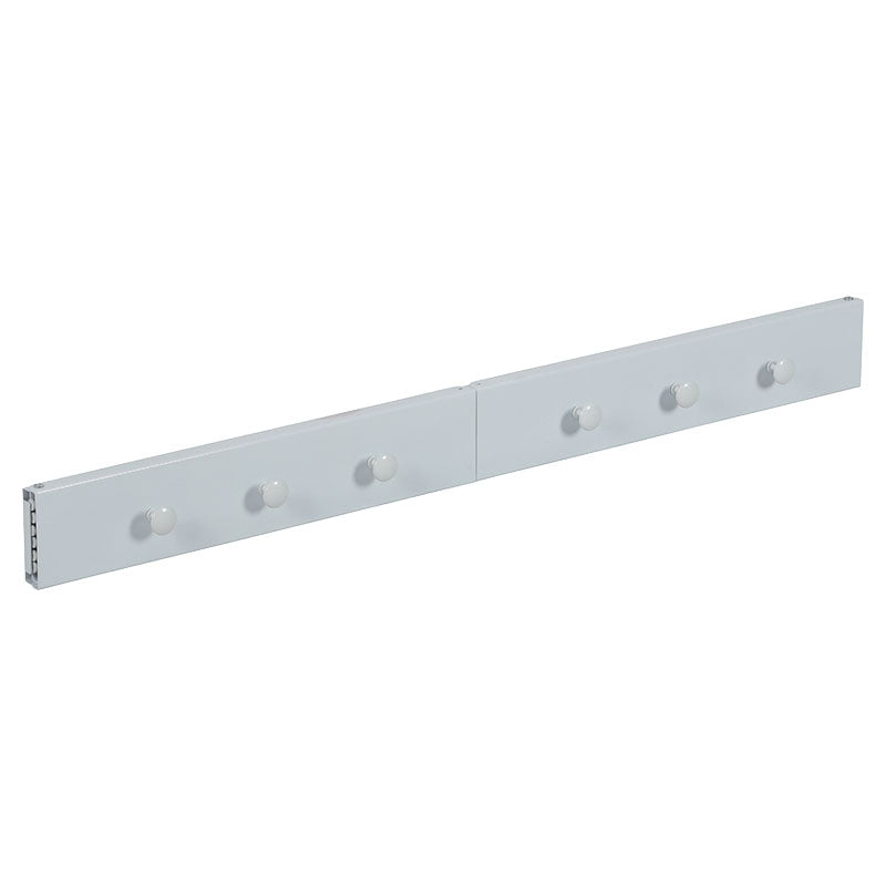 Tendedero de pared retráctil plegable 4 m con 6 sujetadores Casa Idea