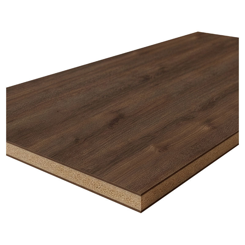 Moisture-resistant melamine 7 x 9' 19 mm bronze expressive oak textured