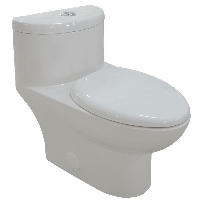 Catania One-Piece Elongated Dual Flush Toilet 4.2/6 L Aqua Nuova