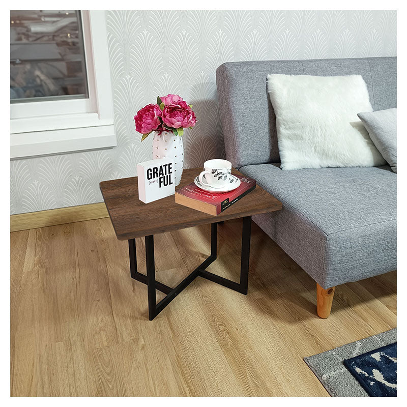 Prato coffee melamine side table 50 x 37 x 39 cm