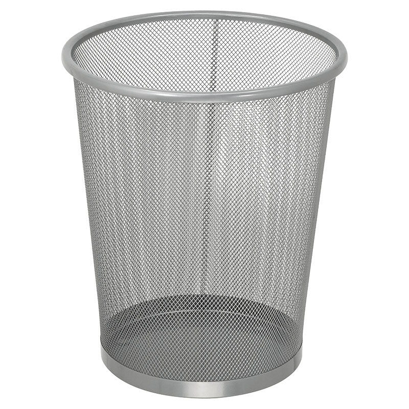 Papelera de hierro 10 l redondo Basic Living