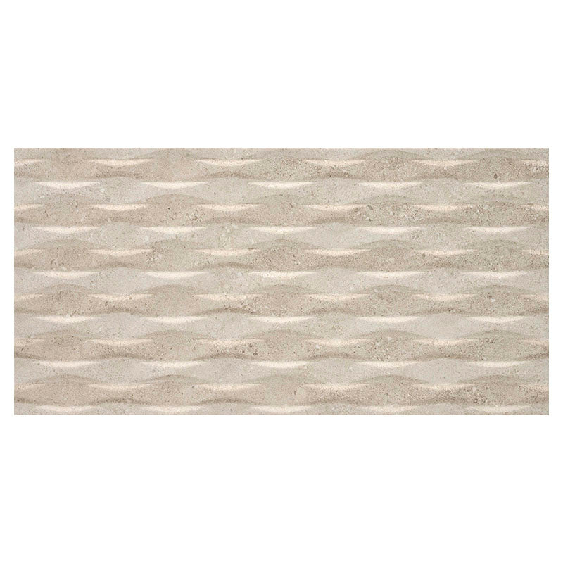 Cerámica rectangular Flax crema claro mate 1,62 m²