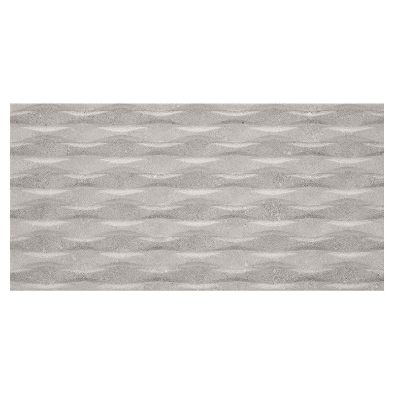 Flax rectangular matte light gray ceramic 1.62 m²
