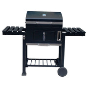 Basic Living Black 1-Grill Charcoal Barbecue 139 x 68 x 106.5 cm