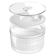 Secador, organizador y contendor de alimentos para refrigeradora de polietileno transparente Clear Fresh OU