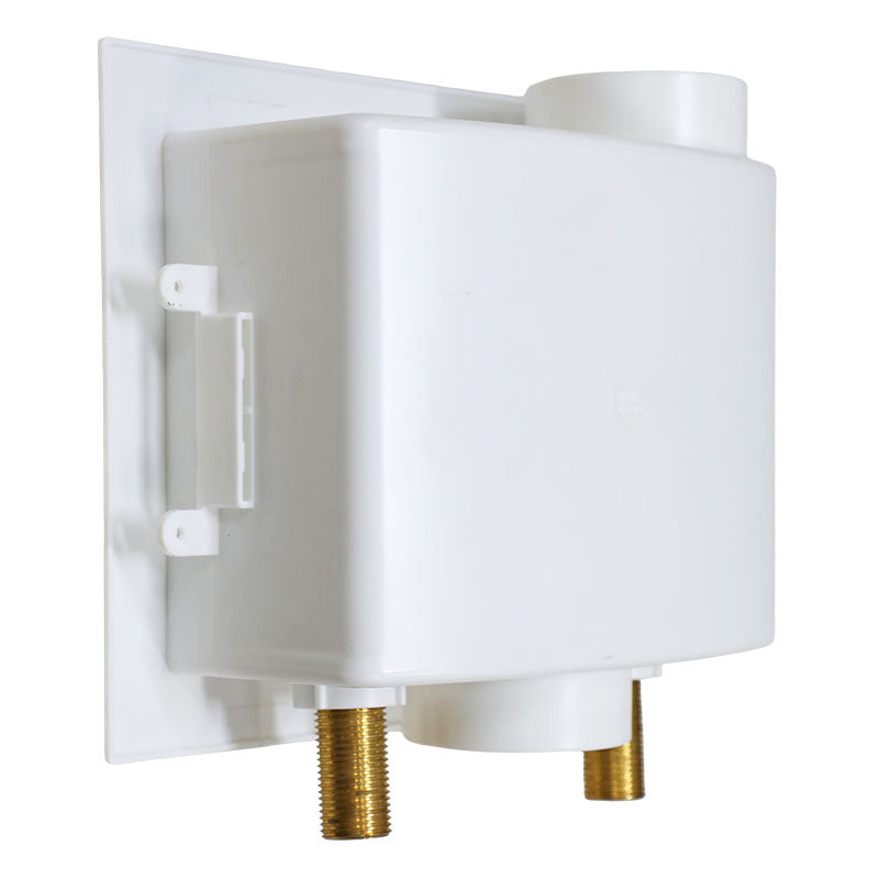 Recessed Washing Machine Box with Valves 11 x 27 x 24 cm