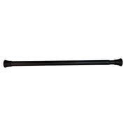 Tubo cortinero extensible 137 a 223 cm negro mate Aqua Nuova