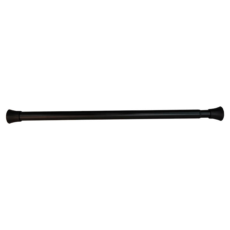 Tubo cortinero extensible 137 a 223 cm negro mate Aqua Nuova