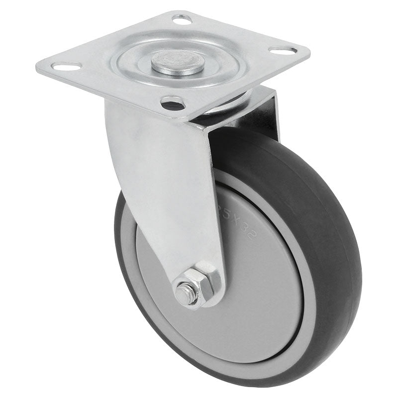 Rodin gray rubber plate 3.93" supports 110 kg
