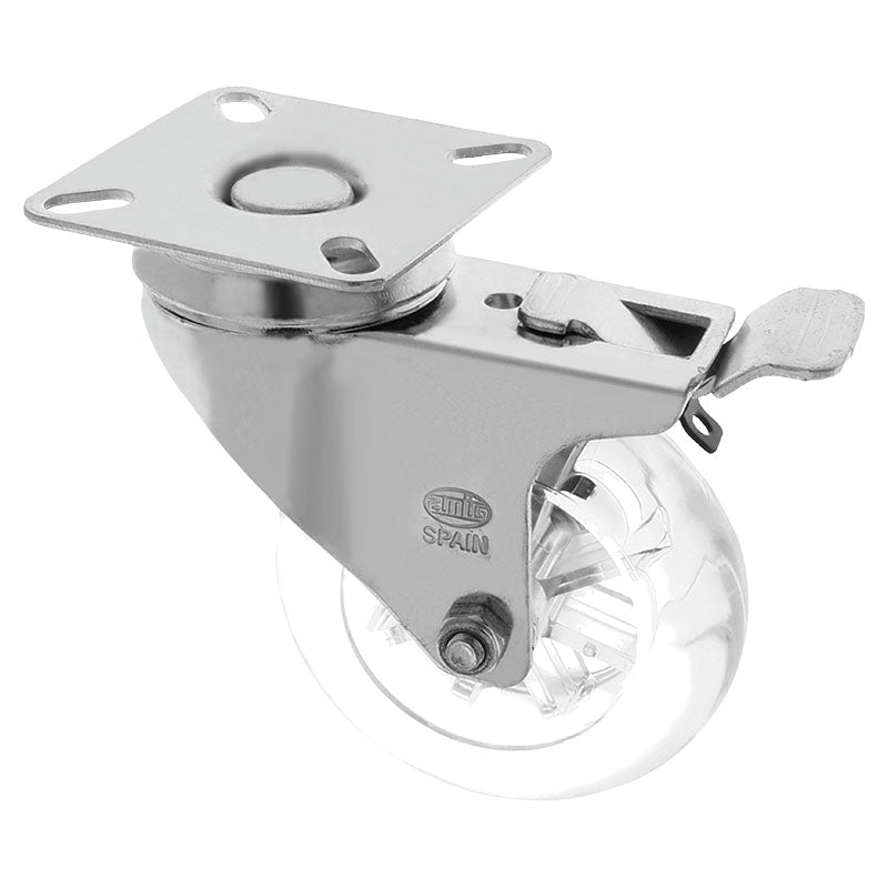 Rodín policarbonato placa 2,95" soporta 100 kg