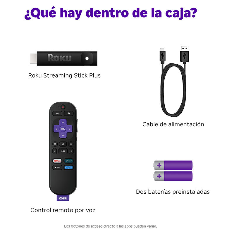Install Roku Stick Roku Streaming Stick+ 4K – Ferretería EPA