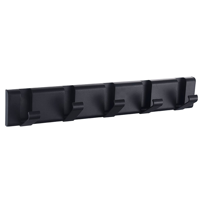 Perchero retractil negro 5 ganchos
