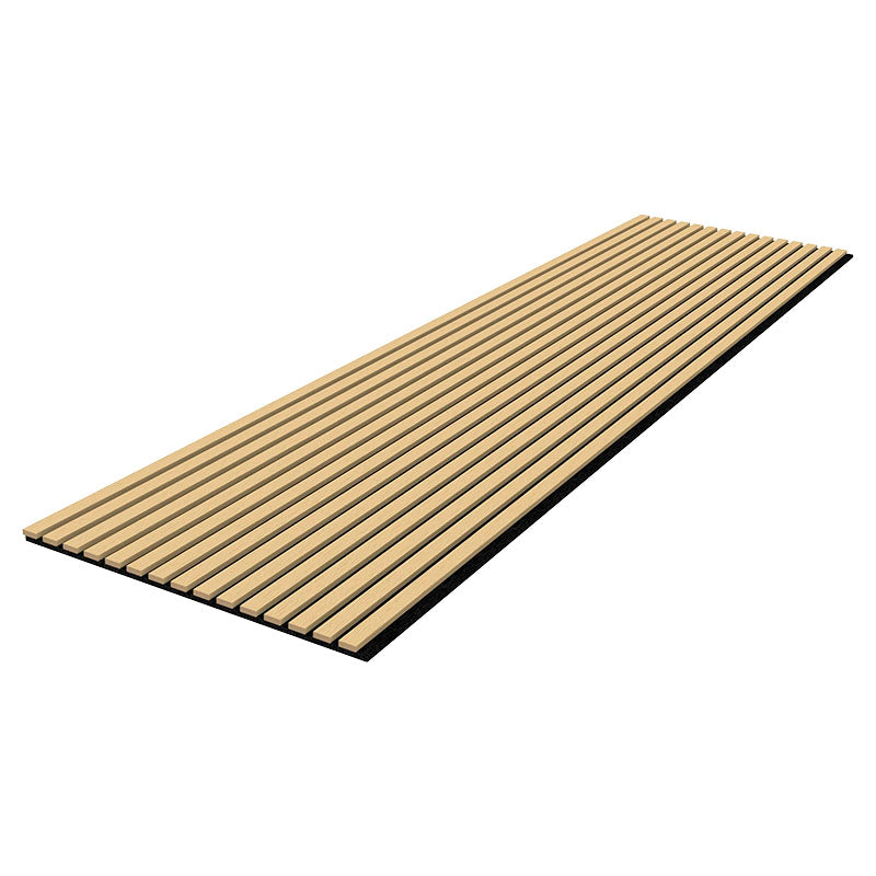 Panel acústico de pared MDF y PET 60 x 260 cm Tezza Nogal
