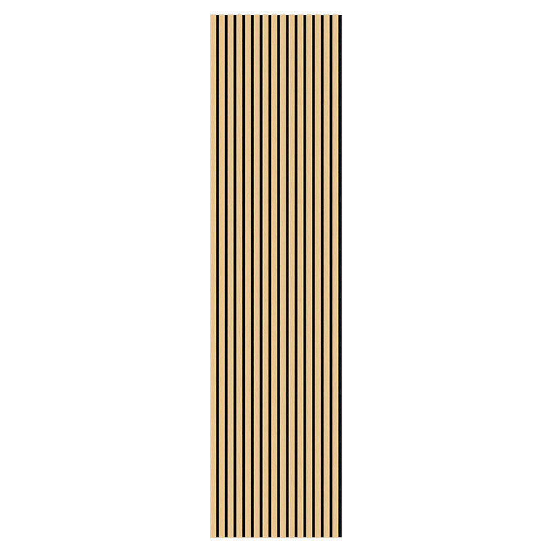 Panel acústico de pared MDF y PET 60 x 260 cm Tezza Nogal